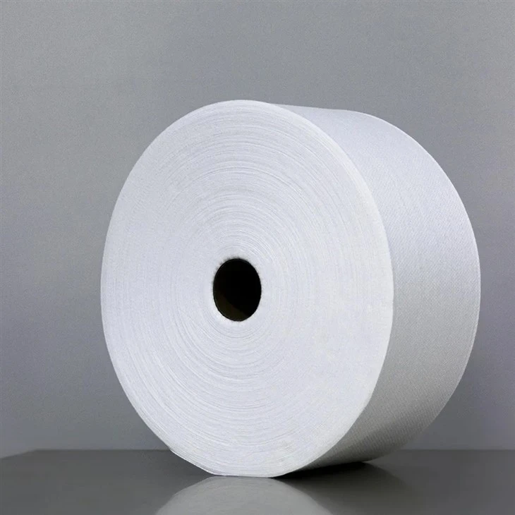 White Mesh Spunlace Nonwoven Fabric factory