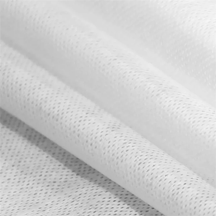 White Mesh Spunlace Nonwoven Fabric